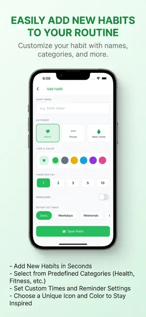 Daily Habit Tracker & Reminder screenshot 4