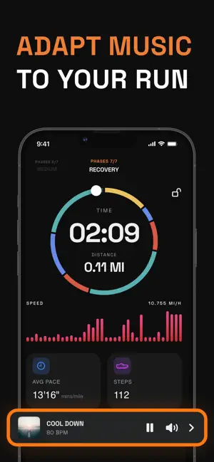 PaceSync: Music For Your Run screenshot 2