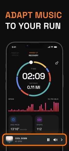 PaceSync: Music For Your Run Screenshot 2 of 7