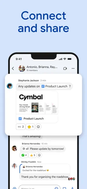 Google Chat iPhone screenshot 6