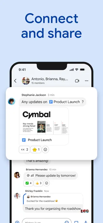 Google Chat: Screenshot 6 von 8