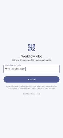 Workflow Pilot iPhone screenshot