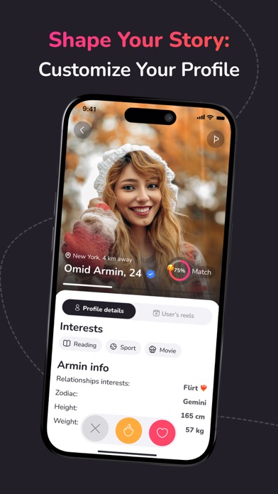 Slide: Dating Real People Screenshot