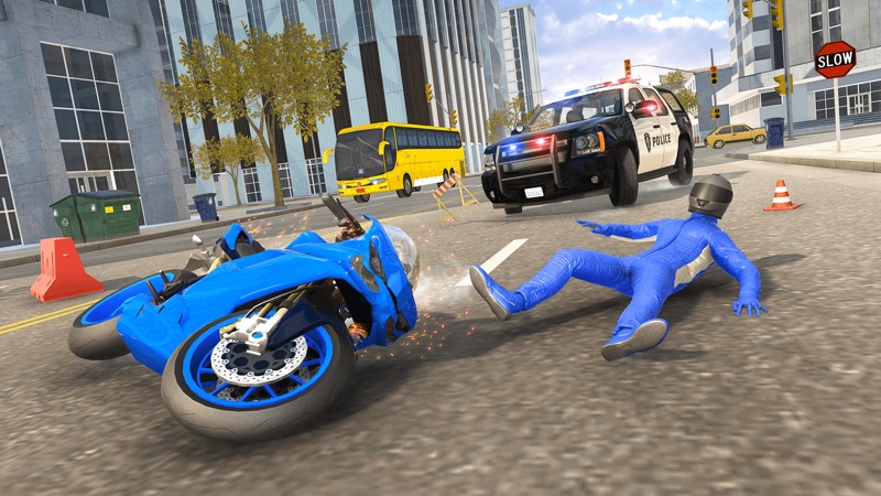 Motorbike Racing Bike Driving screenshot 1