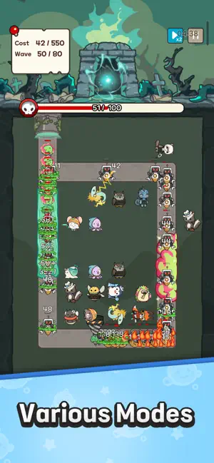 Pipe, Inc. : Animal TD screenshot 2