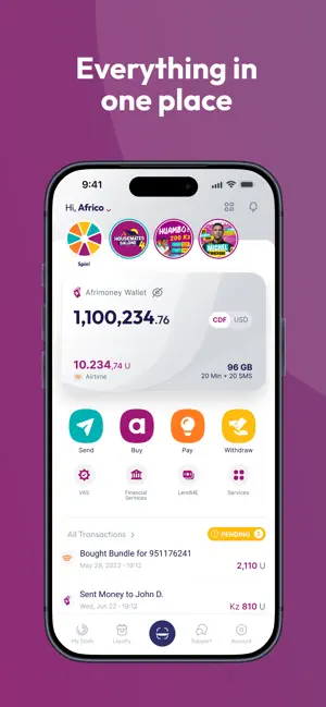 MyAfricell RDC screenshot 2