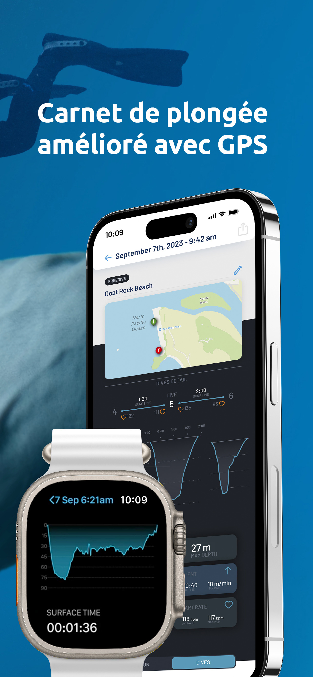 Oceanic+ Dive Smart Watch App