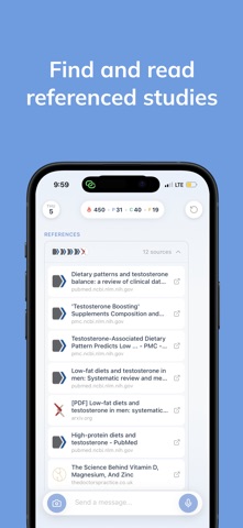 FitnessGPT: AI Nutrition Coach iPhone screenshot