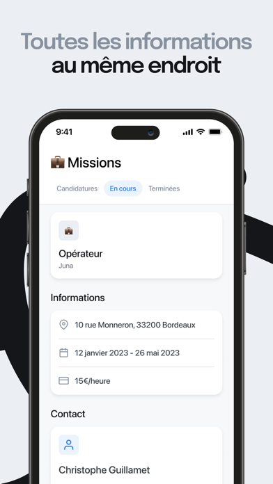 Chronos Jobs - Emploi Intérim Screenshot