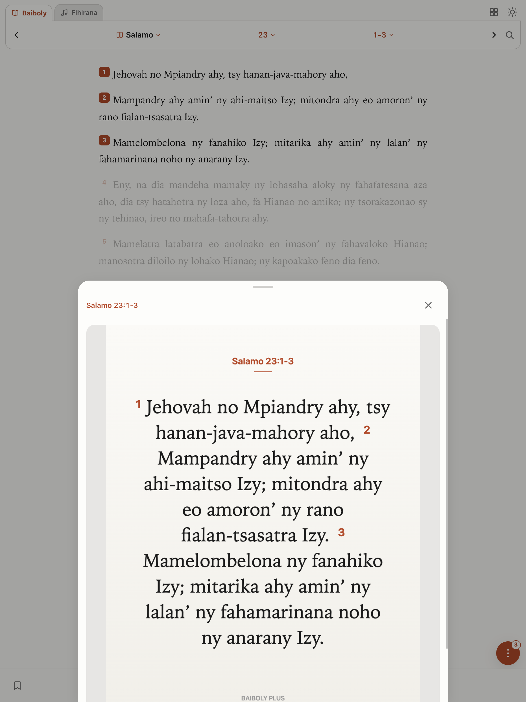 Baiboly Plus: Bible & Hymns screenshot 9
