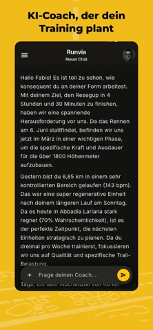 Runvia: KI Lauftraining & Plan screenshot 2
