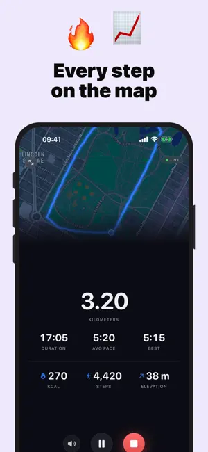 GPS Running Tracker – RunArc screenshot 2