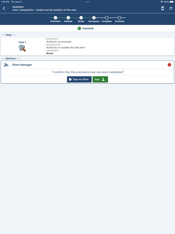 App screenshot