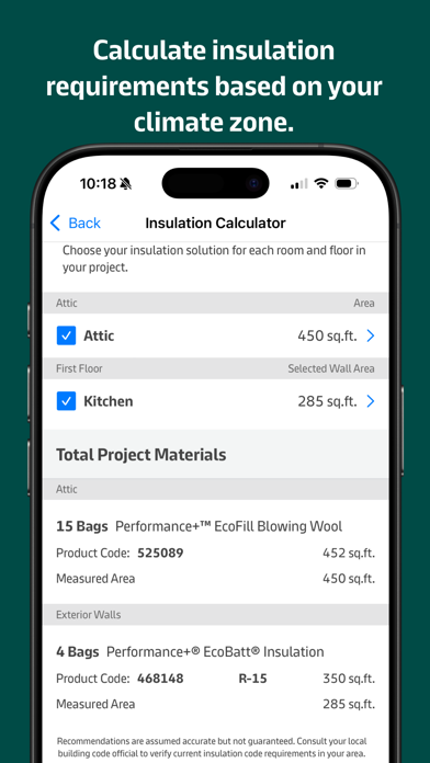 Knauf Pro+ iPhone screenshot 5 - Utilities app