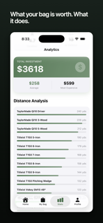 Golf Carry - Gear Manager screenshot 6