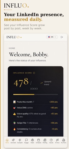 Influo. screenshot