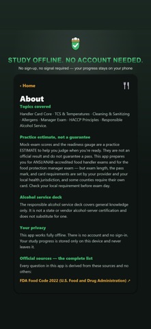 Food Handler Card & ServSafe Screenshot 8 of 8