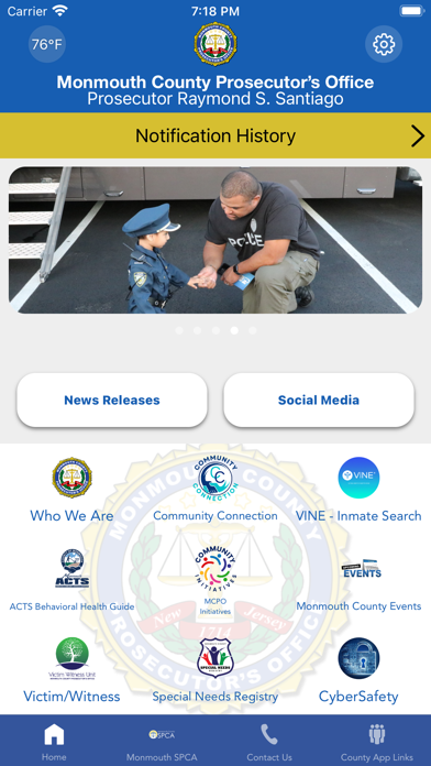 Monmouth County Prosecutor's Screenshot