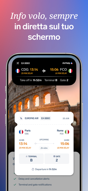 AirHelp・Tracking Voli Screenshot