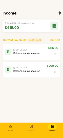 BillBee - Safe Spend Tracker screenshot