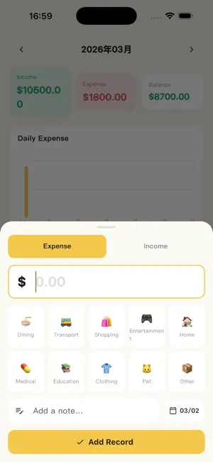 OtterBudget iPhone screenshot 4