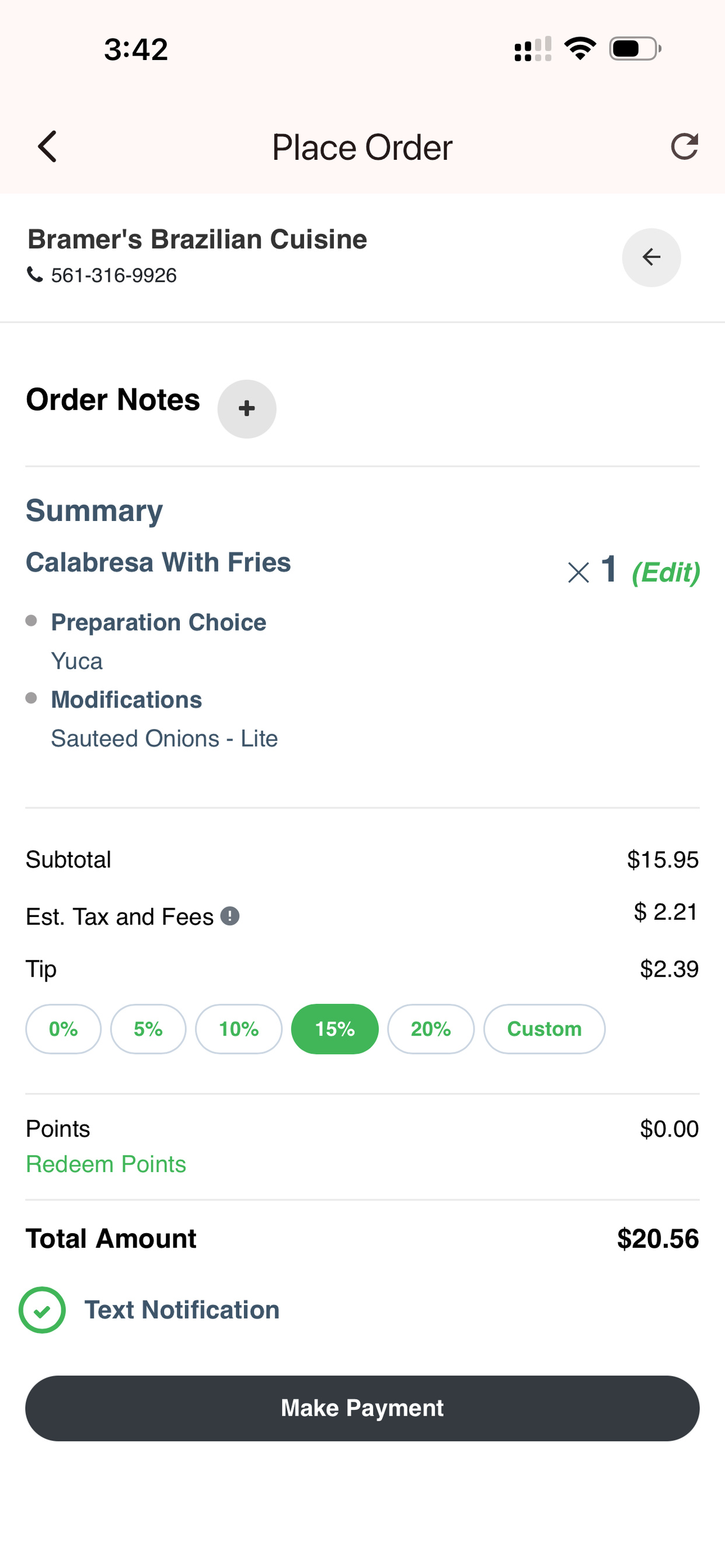 Bramer's Brazilian Cuisine screenshot 9