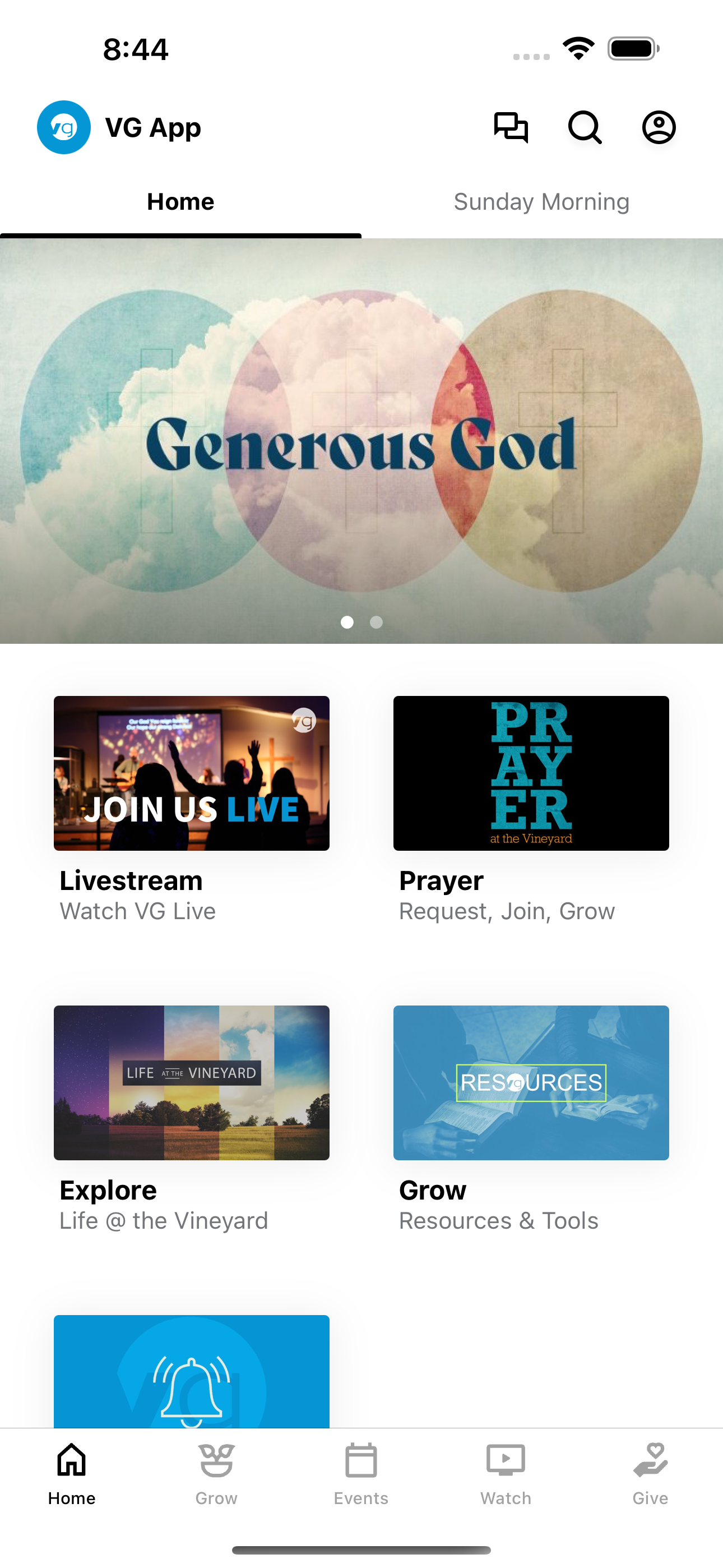The Vineyard Gilbert App