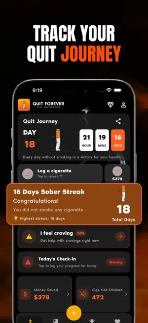 Quit Smoking - Quit Forever screenshot 1