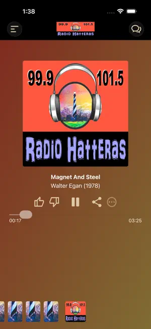 Radio Hatteras Player screenshot 1