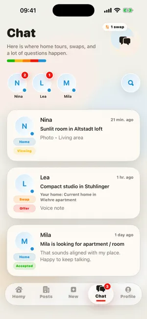 HOMY - Rent and Swap screenshot 2