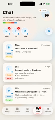 HOMY - Rent and Swap screenshot