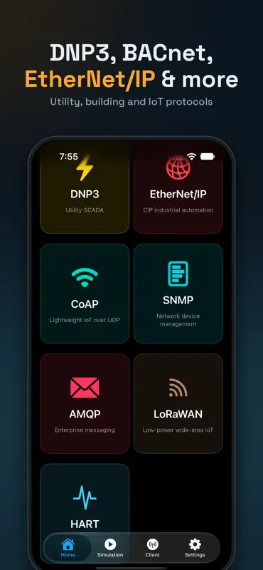 FieldSim - Protocol Simulator screenshot 2 of 6
