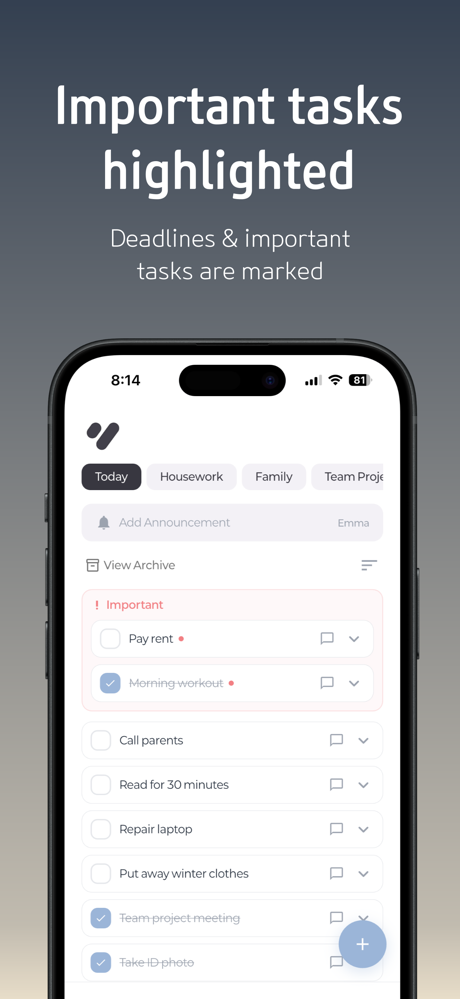 OurTodo: Shared To-do & Tasks screenshot 7