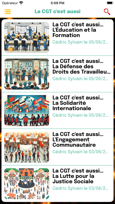 CGT Energie Formation Screenshot