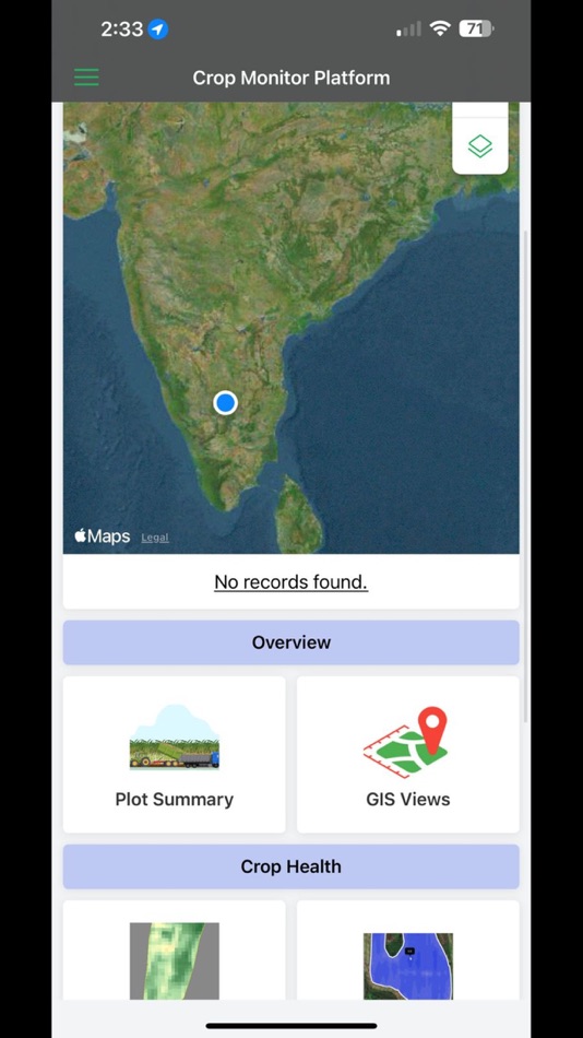 #1. Crop Monitor Platform (iOS) 由: Suhas Shekar