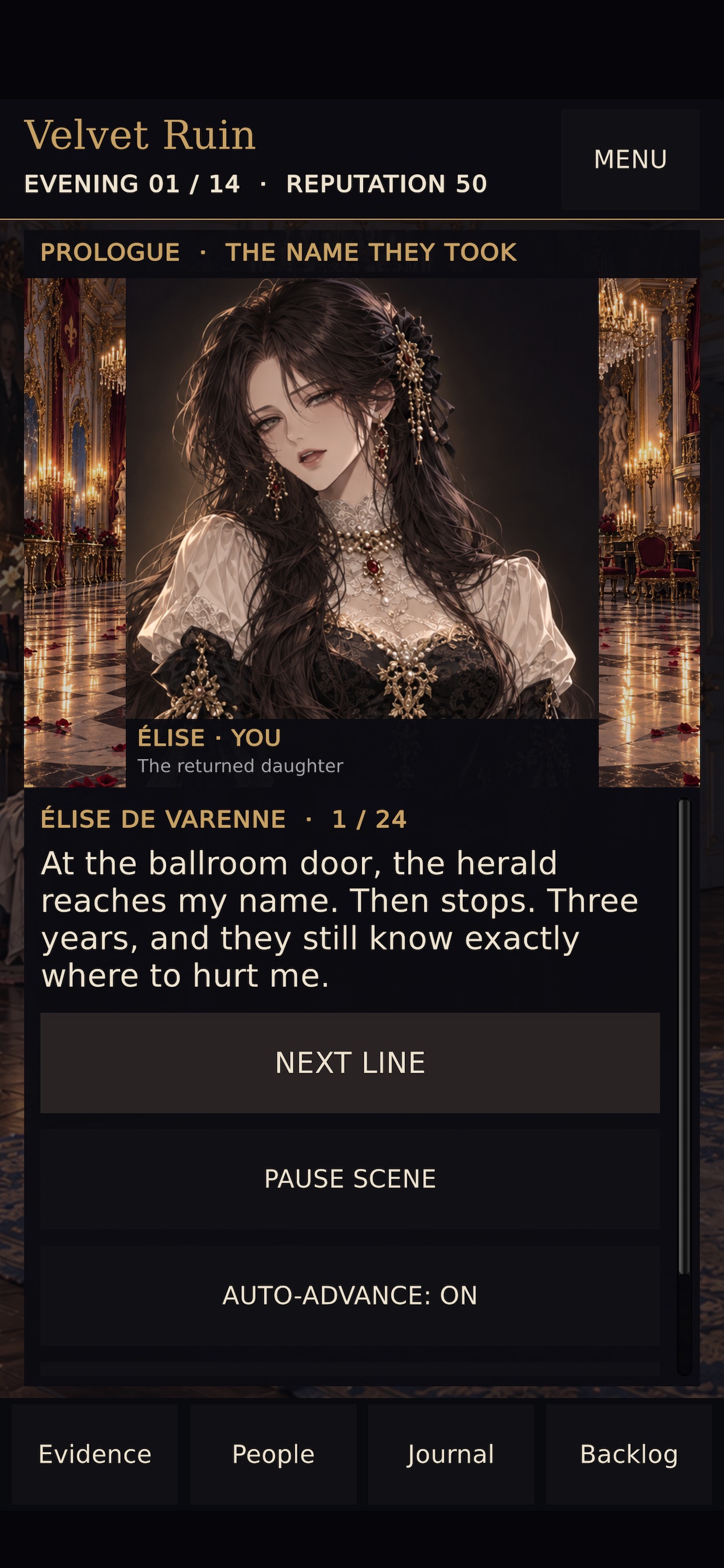 Screenshot 1 of Velvet Ruin