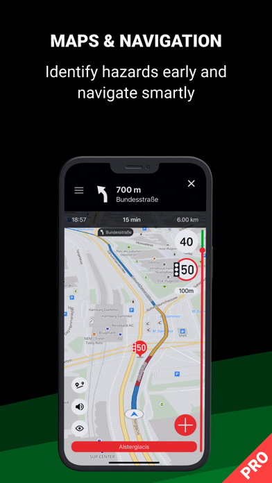 Blitzer.de PRO iPhone screenshot 5 - Navigation app
