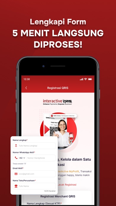 InterActive QRIS iPhone screenshot 2