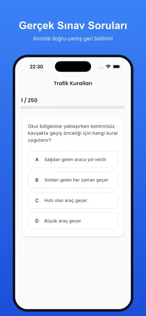 Ehliyet Sınavı 2026: Sorular screenshot 4