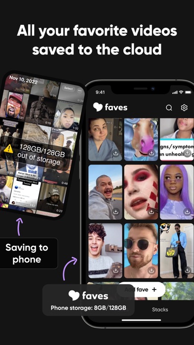 Screenshot #3 pour Faves - cloud video storage