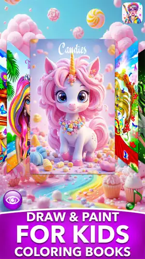 PONY Coloring Pages for Girls screenshot 4