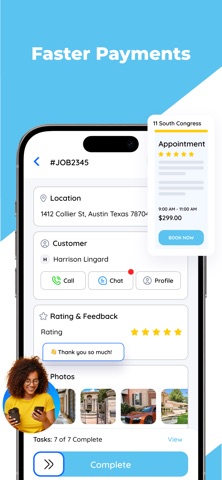 One Call Detailing Worker App Screenshot 3 of 6