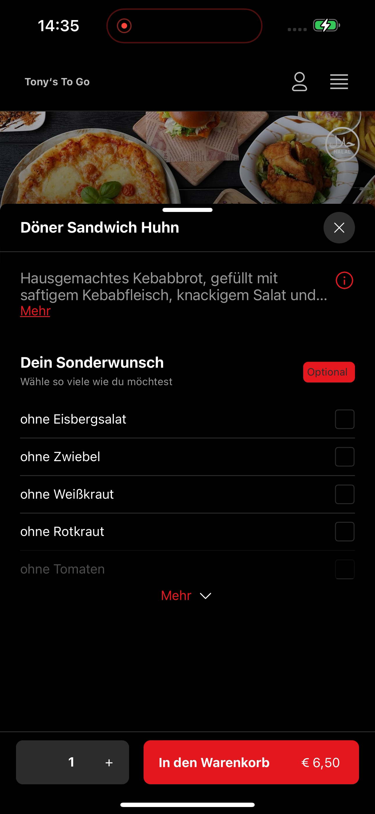 Tony‘s To Go screenshot 4