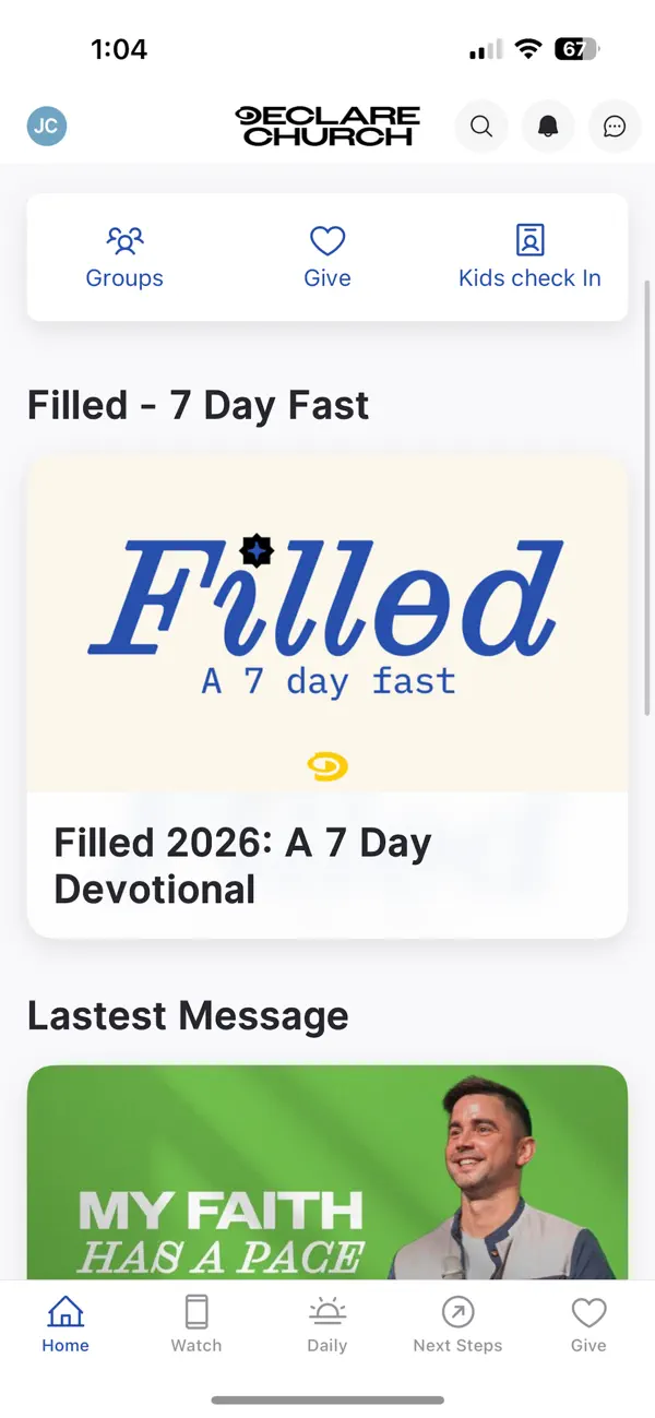 Screenshot #1 pour Declare Church