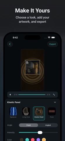Audio Visualizer: BeatLuster Screenshot 2 of 2