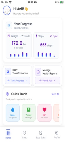BeNext: Fitness screenshot