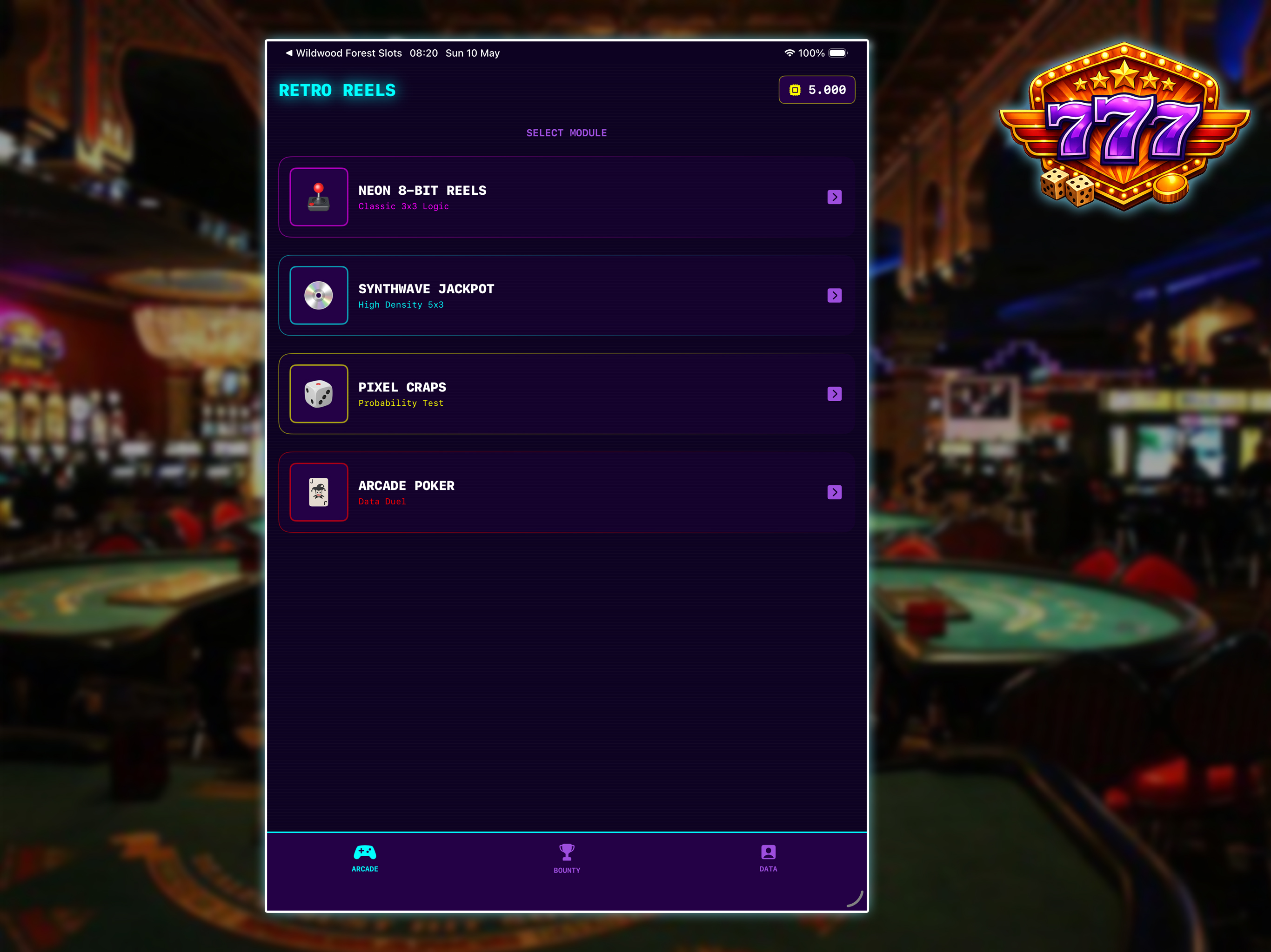 Retro Arcade Slots