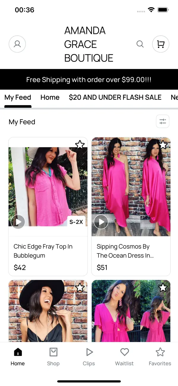 Screenshot #2 pour AMANDA GRACE BOUTIQUE
