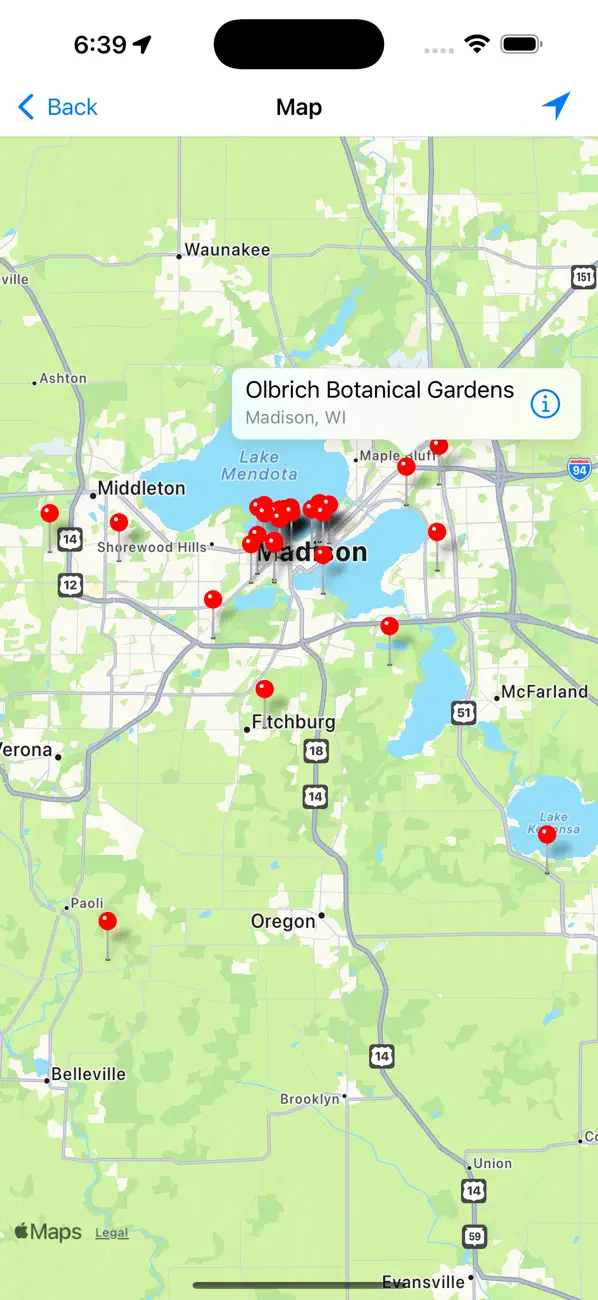 Screenshot #3 pour U.S. Museum Locator