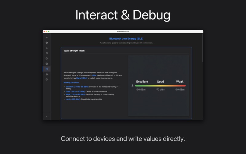 Bluetooth Doctor screenshot